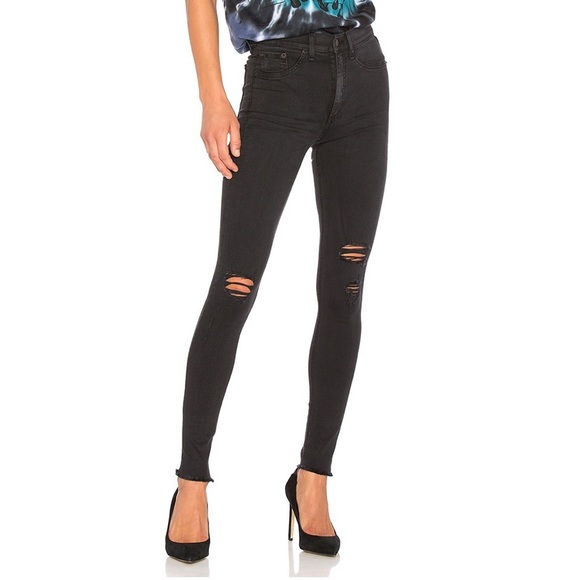 rag & bone Denim - Rag & Bone High Rise Skinny Ankle